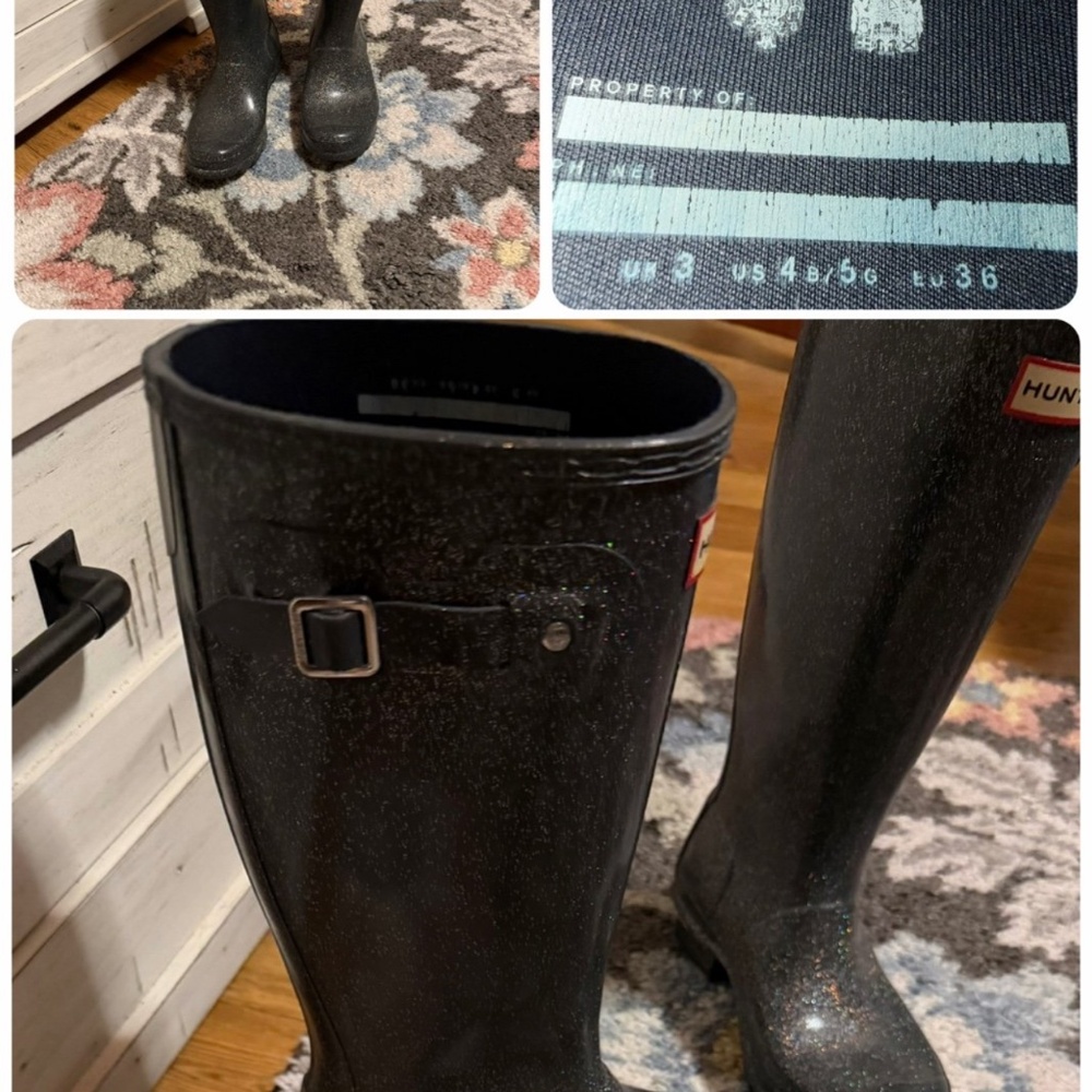 Hunter rain boots